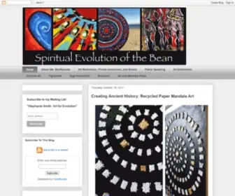 Biffybeans.com(Spiritual Evolution of the Bean) Screenshot