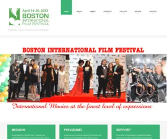 Bifilmfestival.com(Boston International Film Festival) Screenshot