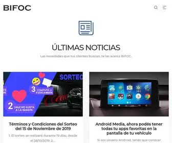 Bifoc.com(Productos tecnol) Screenshot