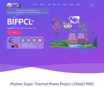 Bifpcl.com(NTPC Limited) Screenshot