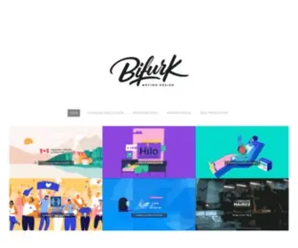 Bifurk.ca(Motion design et production vidéo Bifurk) Screenshot