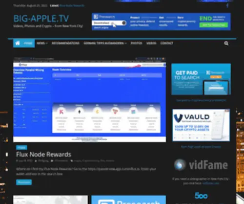 Big-Apple.tv(From New York City) Screenshot