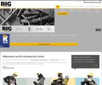 Big-Arbeitsschutz.de(BIG Arbeitsschutz GmbH) Screenshot