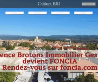 Big-Immo.com(Agence immobiliere Le Beausset Var Location Vente) Screenshot