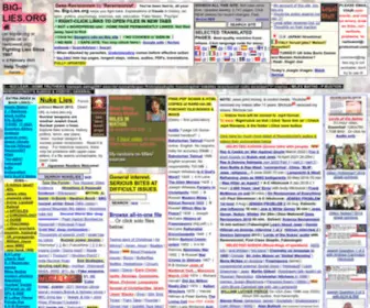 Big-Lies.org(Raeto West's site. Deep revisionism) Screenshot