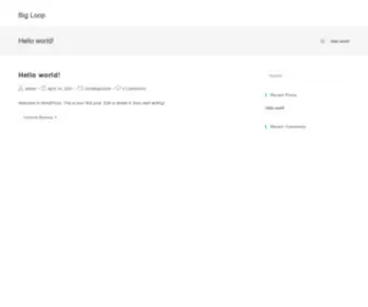 Big-Loop.com(Big Loop) Screenshot