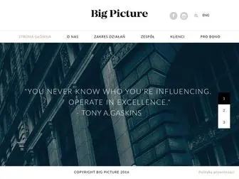 Big-Picture.pl(Agencja PR Warszawa) Screenshot