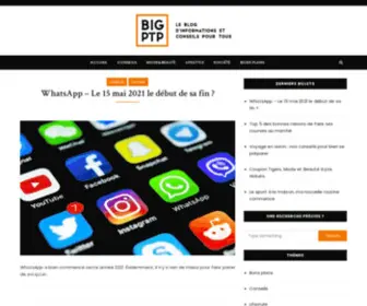 Big-PTP.fr(Le Blog d'informations et conseils) Screenshot