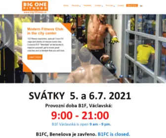 Big1Fitness.cz(Moderní) Screenshot
