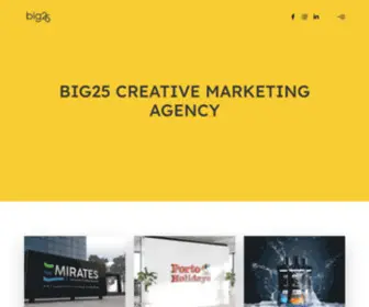 Big25EG.com(We are a creative marketing agency) Screenshot