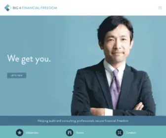 Big4Financialfreedom.com(A business specialty practice of Creative Planning) Screenshot