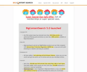 Bigcontentsearch.com(Big Content Search) Screenshot