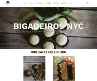 Bigadeirosnyc.com(The best brigadeiro delivered all over the country) Screenshot