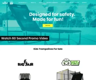 Bigairtrampolines.com.au(Trampolines For Sale) Screenshot