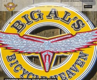 Bigalsbicycleheaven.com(Big Al's Bicycle Heaven) Screenshot