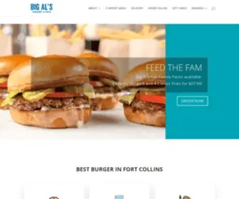 Bigalsburgersanddogs.com(Big Al's Burgers and Dogs) Screenshot