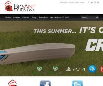 Bigant.com(Big Ant Studios) Screenshot