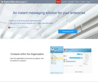 Bigantsoft.com(BigAnt Office Messenger) Screenshot