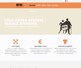 Bigapgerbi.lv(Hostinga) Screenshot