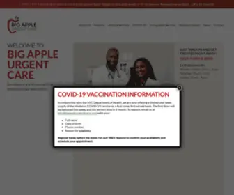 Bigappleurgentcare.com(Be heard) Screenshot