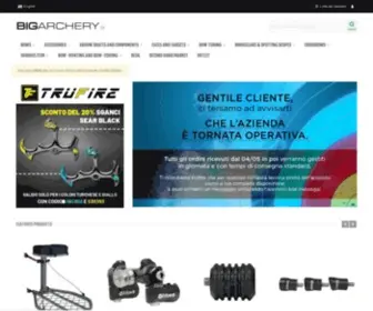 Bigarchery.it(Scopri il negozio con la più ricca selezione di archi e frecce online) Screenshot