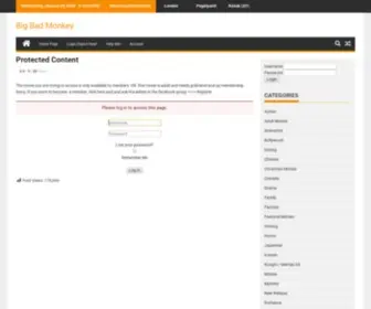 Bigbadmonkey.com(Big Bad Monkey) Screenshot