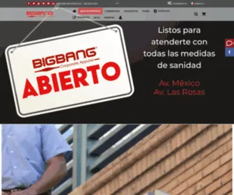 Bigbang.com.mx(Uniformes Ejecutivos y Empresariales) Screenshot