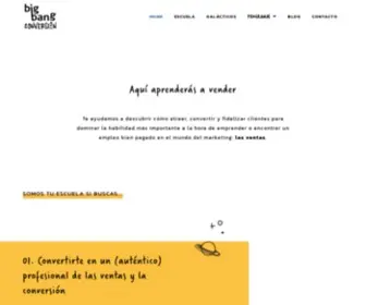 Bigbangconversion.com(Big Bang Conversion) Screenshot