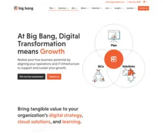 Bigbangerp.com(ERP System and CRM Software Consultant Services) Screenshot