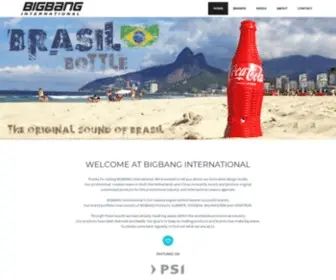 Bigbanginternational.com(Product Design Studio) Screenshot