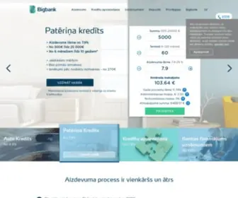 Bigbank.lv(Uzticami finanšu pakalpojumi) Screenshot
