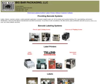 Bigbarpackaging.com(Big Bar Packaging) Screenshot