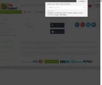 Bigbasket.com(The best online grocery store in India. bigbasket) Screenshot