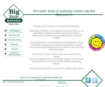 Bigbazar.nl(Startpagina) Screenshot