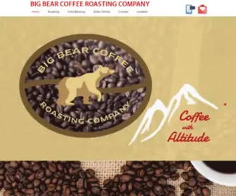 Bigbearcoffeeroastingcompany.com(Big Bear Coffee Roasting Company) Screenshot