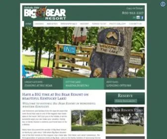 Bigbearkentuckylake.com(Kentucky Lake’s Big Bear Resort) Screenshot