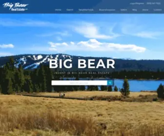 Bigbearrealestate.com(Big Bear Real Estate) Screenshot