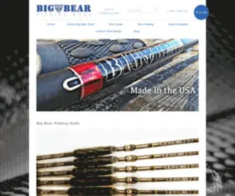 Bigbearrods.com(Big Bear Fishing Rods) Screenshot