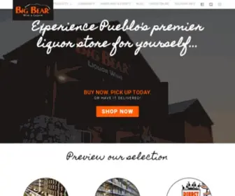 Bigbearwine.com(Big Bear Wine & Liquor) Screenshot