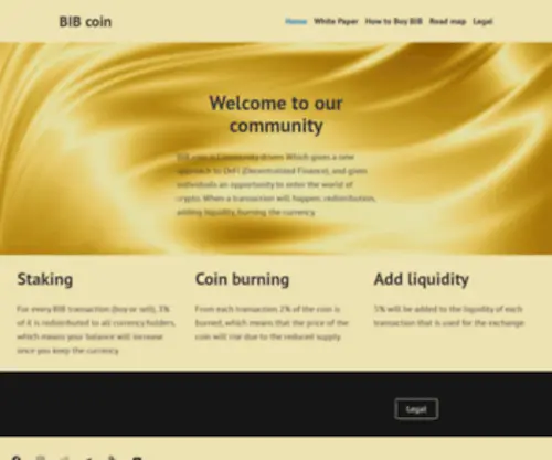 Bigbell-C.com(Our community BIB coin) Screenshot