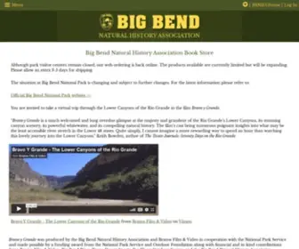 Bigbendbookstore.org(Big Bend Natural History Association) Screenshot