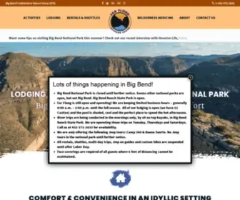 Bigbendfarflung.com(Big Bend National Park Lodging) Screenshot