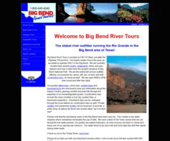Bigbendrivertours.com(Big Bend River Tours) Screenshot