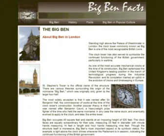 Bigbenfacts.com(Bigbenfacts) Screenshot