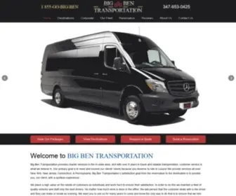 Bigbentransportation.com(Big Ben Transportation) Screenshot