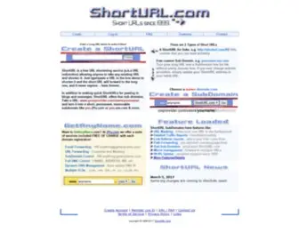 BigBig.com(Shortening URLs since 1999) Screenshot