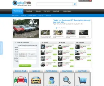 Bigbigtrans.com(Dịch vụ vận tải) Screenshot