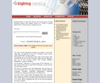 Bigblogmedia.com(Blog network) Screenshot