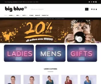 Bigblue.co.za(Big Blue) Screenshot