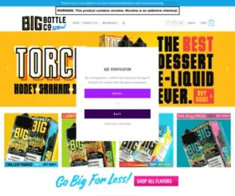 Bigbottleco.com(Big Bottle Co) Screenshot